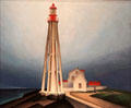 Lighthouse, Gather Point painting by Lawren S. Harris at National Gallery of Canada. Ottawa, ON.