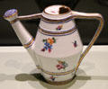 Porcelain watering can attrib. Jean-Claude Duplessis for Royal Porcelain of Vincennes, France at Gardiner Museum. Toronto, ON