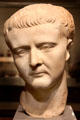 Roman Emperor Tiberius portrait head at Royal Ontario Museum. Toronto, ON