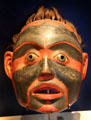 Tsimshian human face mask from Skeena River at Royal Ontario Museum. Toronto, ON