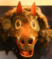 Mask of bear from Quatsino, Vancouver Island at Royal Ontario Museum. Toronto, ON.
