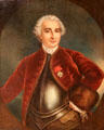 Louis-Joseph, Marquis de Montcalm painting by unknown at Royal Ontario Museum. Toronto, ON.