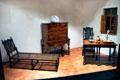 Hall or parlor from European late Medieval urban house at Royal Ontario Museum. Toronto, ON.