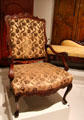 Louis XV- style armchair from France or Quebec at Royal Ontario Museum. Toronto, ON.