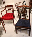 Mahogany chairs from Quebec at Royal Ontario Museum. Toronto, ON.