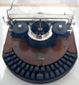 Hammond 1 typewriter by Hammond Typewriter Co., NY at Royal Ontario Museum. Toronto, ON