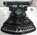 Crandall New Model typewriter by Crandall Machine Co., NY at Royal Ontario Museum. Toronto, ON