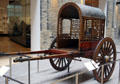 Two-wheel horse cart from Northern China at Royal Ontario Museum. Toronto, ON.