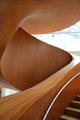 Spiral staircase at Art Gallery of Ontario. Toronto, ON.