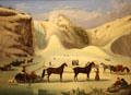 Montmorency Falls Ice Cone painting by Robert Clow Todd at Art Gallery of Ontario. Toronto, ON