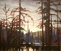 Beaver Swamp, Algoma painting by Lawren Harris at Art Gallery of Ontario. Toronto, ON.