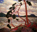 The West Wind painting by Tom Thomson at Art Gallery of Ontario. Toronto, ON.