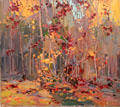 Maple Saplings, October painting by Tom Thomson at Art Gallery of Ontario. Toronto, ON.