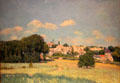 View of Marly-le-Roi: Sunlight painting by Alfred Sisley at Art Gallery of Ontario. Toronto, ON.