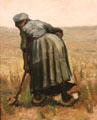 Woman with Spade, Seen from Behind painting by Vincent van Gogh at Art Gallery of Ontario. Toronto, ON.