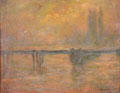 Charing Cross Bridge, Fog painting by Claude Monet at Art Gallery of Ontario. Toronto, ON.