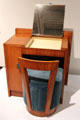 Dressing table & chair by Marcel Parizeau of Montreal at Montreal Museum of Fine Arts. Montreal, QC.