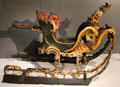 Sleigh from Germany at Montreal Museum of Fine Arts. Montreal, QC.