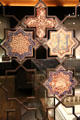 Islamic ceramic tiles at Montreal Museum of Fine Arts. Montreal, QC.