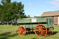 Antique horse-drawn agricultural wagon at Doc's Town at Doc's Town. Swift Current, SK.