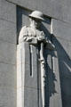 Detail of Regina War Memorial. Regina, SK.