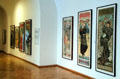 Gallery at Mucha Museum. Prague, Czech Republic.
