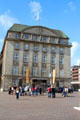 Bucerius Kunst Forum international exhibit center on City Hall market. Hamburg, Germany.