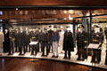 Uniforms of Officers of the German Navy at International Maritime Museum. Hamburg, Germany.
