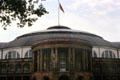 Frankfurt Messe historic Festhalle opened by last German Emperor. Frankfurt am Main, Germany.