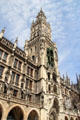 Tower of Neues Rathaus. Munich, Germany