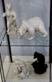 Bear figurines by KPM Berlin at German Hunting & Fishing Museum. Munich, Germany.