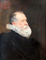 Portrait of old man by Peter Paul Rubens at Berlin Gemaldegalerie. Berlin, Germany.