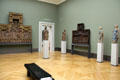 Gallery of sacred art carvings at Bode Museum. Berlin, Germany.