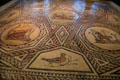 Roman floor mosaic found in Trier at German Historical Museum. Berlin, Germany.