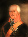 Prussian Marshal Gebhard Leberecht von Blücher portrait at German Historical Museum. Berlin, Germany.
