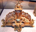 Inkstand made for Frederick William IV, King of Prussia in Berlin at German Historical Museum. Berlin, Germany.