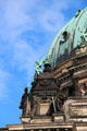 St Paul & apostle beside dome at Berlin Cathedral. Berlin, Germany.