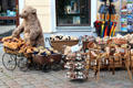 Stuffed bear shop in Nikolaiverteil. Berlin, Germany.
