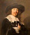 Portrait of a gentleman by Frans Hals at Pomeranian State Museum. Greifswald, Germany.