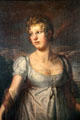 Portrait of Wilhelmina Sophia Helwig by Philipp Otto Runge at Pomeranian State Museum. Greifswald, Germany.