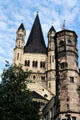 Great St Martin Church. Köln, Germany.