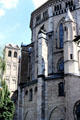 St Gereon Basilica built on still visible Roman walls. Köln, Germany.