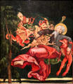 St Anthony Tormented by Demons painting from Oberrheim at Wallraf-Richartz Museum. Köln, Germany.