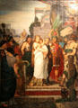 Thusnelda & Triumphal Procession of Germanicus painting by Heinrich Ludwig Philippi at Wallraf-Richartz Museum. Köln, Germany.