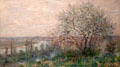 Springtime near Vétheuil painting by Claude Monet at Wallraf-Richartz Museum. Köln, Germany.