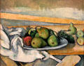 Still Life with Pears painting by Paul Cézanne at Wallraf-Richartz Museum. Köln, Germany.