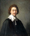 Maurits Huygens, Secretary of State at Den Haag painting by Rembrandt at Hamburg Fine Arts Museum. Hamburg, Germany.