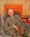 Professor Franz Ludwig Stuhlmann portrait by Pierre Bonnard at Hamburg Fine Arts Museum. Hamburg, Germany.