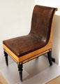 Chair from Schröder House, Hagen by Peter Behrens at Hamburg Decorative Arts Museum. Hamburg, Germany