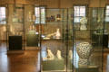 Ceramics gallery at Cultural History Museum. Rostock, Germany.